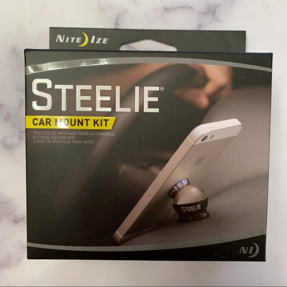 Nite Ize Cell Phones & Accessories Nite Ize Steelie Silver